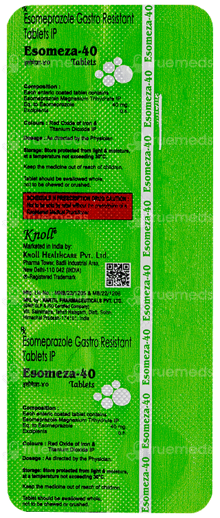 Esomeza 40 Tablet 10