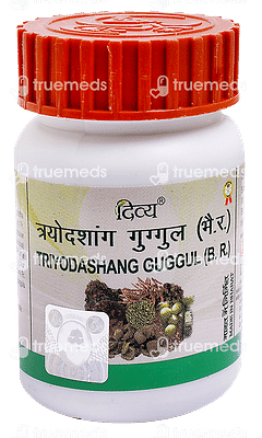 Patanjali Divya Triyodashang Guggul Tablet 80