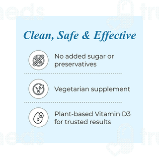 Patanjali Nutrela Vitamin D 2k Vanilla Flavour Chewable Tablet 60