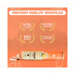 Upakarma Ayurveda Pure Shilajit Orange Effervescent Tablet 20