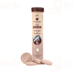 UPAKARMA AYURVEDA PURE SHILAJIT EFFERVESCENT TABLET 20