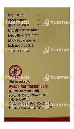 Vyas Safed Musli Tablet 60 Vyas Safed Musli Tablet 60
