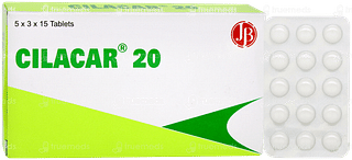 Cilacar 20 Tablet 15