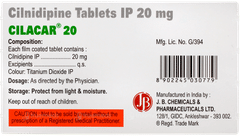 Cilacar 20 Tablet 15