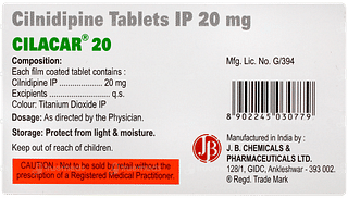 Cilacar 20 Tablet 15