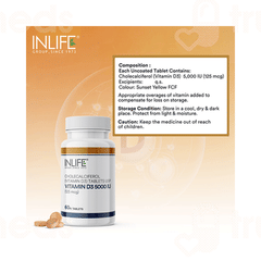 Inlife Calcium Vitamin D3 Tablet 60 Inlife Calcium Vitamin D3 Tablet 60