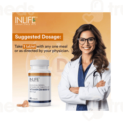 Inlife Calcium Vitamin D3 Tablet 60 Inlife Calcium Vitamin D3 Tablet 60