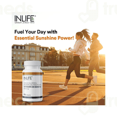 Inlife Calcium Vitamin D3 Tablet 60 Inlife Calcium Vitamin D3 Tablet 60