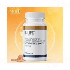 Inlife Calcium Vitamin D3 Tablet 60 Inlife Calcium Vitamin D3 Tablet 60