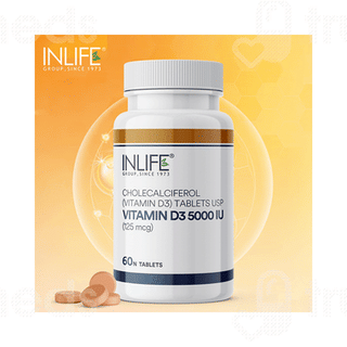 Inlife Calcium Vitamin D3 Tablet 60
