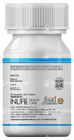 Inlife Calcium Vitamin D3 Tablet 60 Inlife Calcium Vitamin D3 Tablet 60