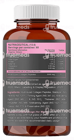 Carbamide Forte Hydrolyzed Collagen Tablet 180