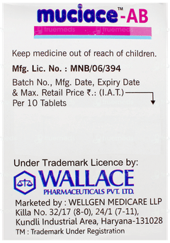 Muciace Ab Tablet 10