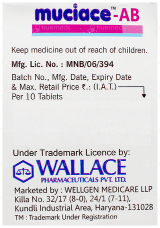Muciace Ab Tablet 10