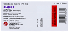 Cilacar 5 Tablet 15