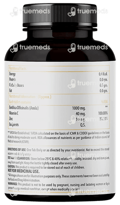 Zingavita Vitamin C Amla Extract 1000 MG Tablet 60