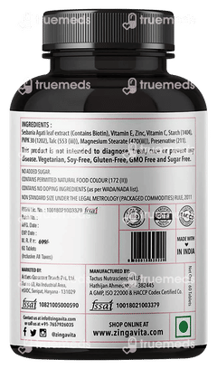 Zingavita Biotin Tablet 60