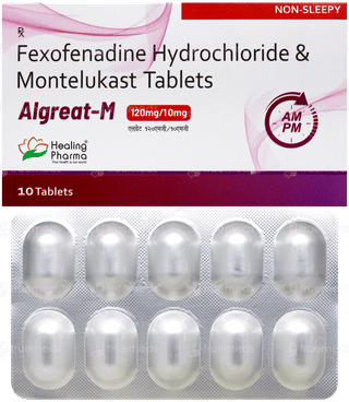 Algreat M 120Mg/10Mg Tablet 10