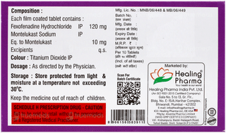 Algreat M 120Mg/10Mg Tablet 10