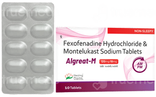 Algreat M 120mg/10mg Tablet 10