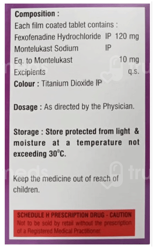 Algreat M 120mg/10mg Tablet 10