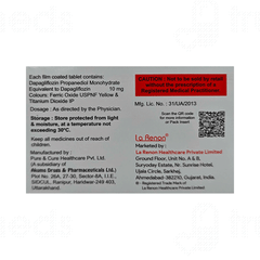Dapaconic 10 Tablet 15