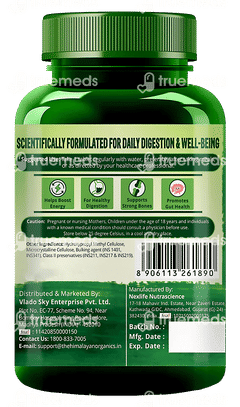 Himalayan Organics Multivitamin With Probiotics Vegetarian Tablet 180