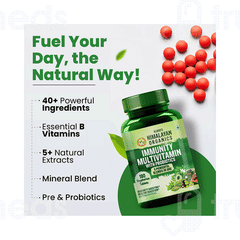 Himalayan Organics Multivitamin With Probiotics Vegetarian Tablet 180