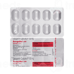 Acegaba 100 Capsule 10