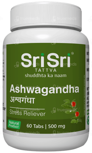 Sri Sri Tattva Ashwagandha 500Mg Tablet 60
