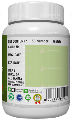 Sri Sri Tattva Ashwagandha 500Mg Tablet 60