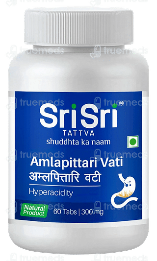 Sri Sri Tattva Amlapittari Vati 300 MG Tablet 60