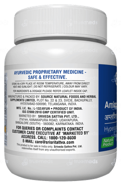 Sri Sri Tattva Amlapittari Vati 300Mg Tablet 60