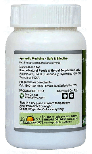 Sri Sri Tattva Arjuna 500mg Tablet 60