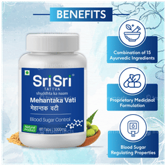 Sri Sri Tattva Mehantaka Vati 1000mg Tablet 60