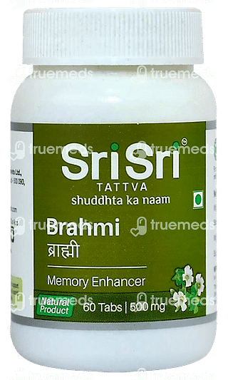 Sri Sri Tattva Brahmi 500 MG Tablet 60