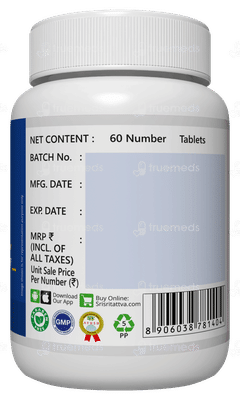 Sri Sri Tattva Liv On 500Mg Tablet 60 Sri Sri Tattva Liv On 500Mg Tablet 60