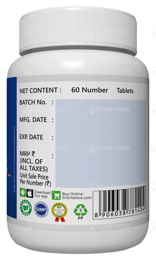 Sri Sri Tattva Liv On 500Mg Tablet 60