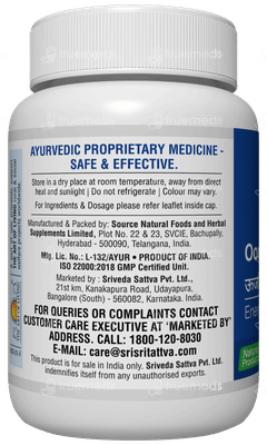 Sri Sri Tattva Oorja 500Mg Tablet 60