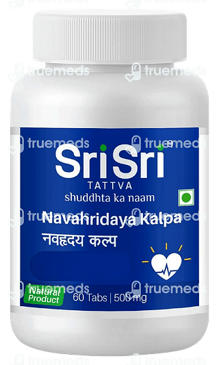 Sri Sri Tattva Navahridaya Kalpa 500 MG Tablet 60