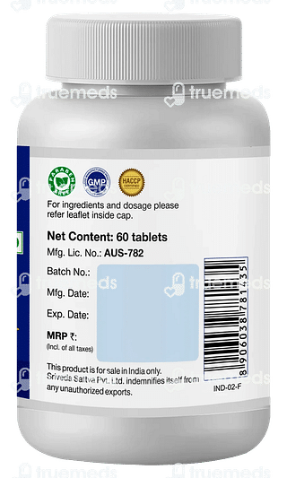 Sri Sri Tattva Navahridaya Kalpa 500 MG Tablet 60