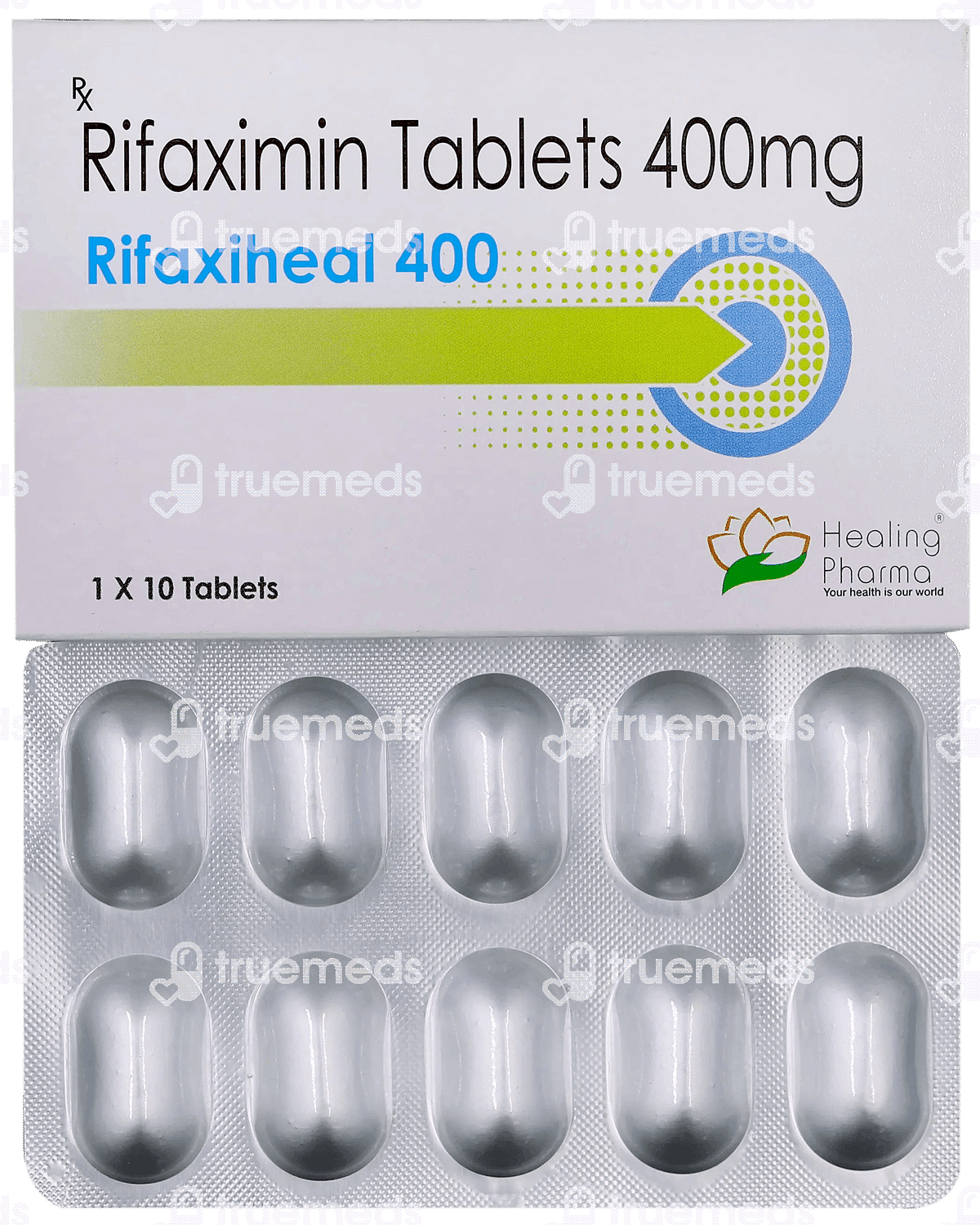 Rifaxiheal 400 Mg Tablet 10 Uses Side Effects Dosage Price Truemeds