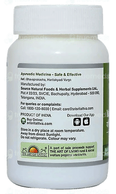 Sri Sri Tattva Amla Tablet 60