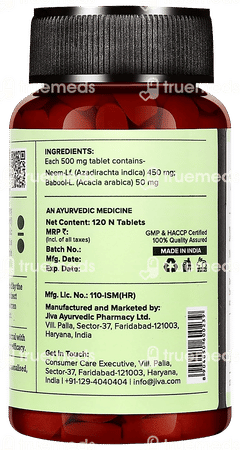 Jiva Neem Tablet 120