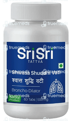 Sri Sri Tattva Shwasa Shuddhi Vati Tablet 60