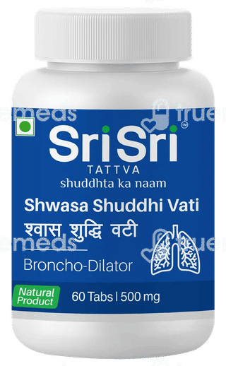 Sri Sri Tattva Shwasa Shuddhi Vati Tablet 60