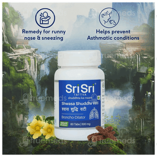 Sri Sri Tattva Shwasa Shuddhi Vati Tablet 60