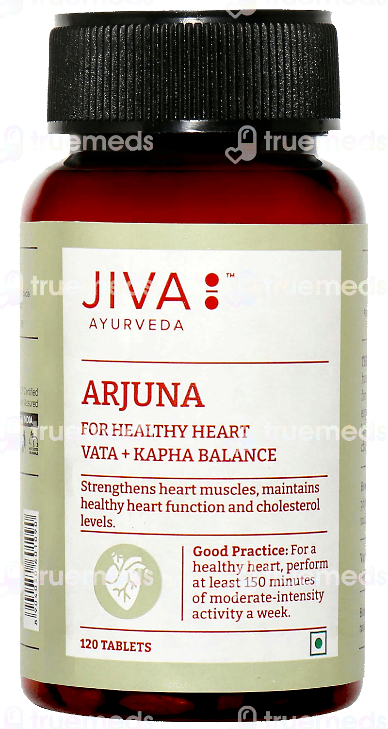 Jiva Arjuna Tablet 120 Uses, Side Effects, Dosage, Price Truemeds