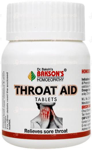 Baksons Throat Aid Tablet 75
