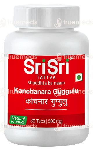 Sri Sri Tattva Kanchanara Guggulu 500 MG Tablet 30